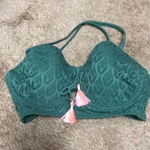 Green Bikini Top